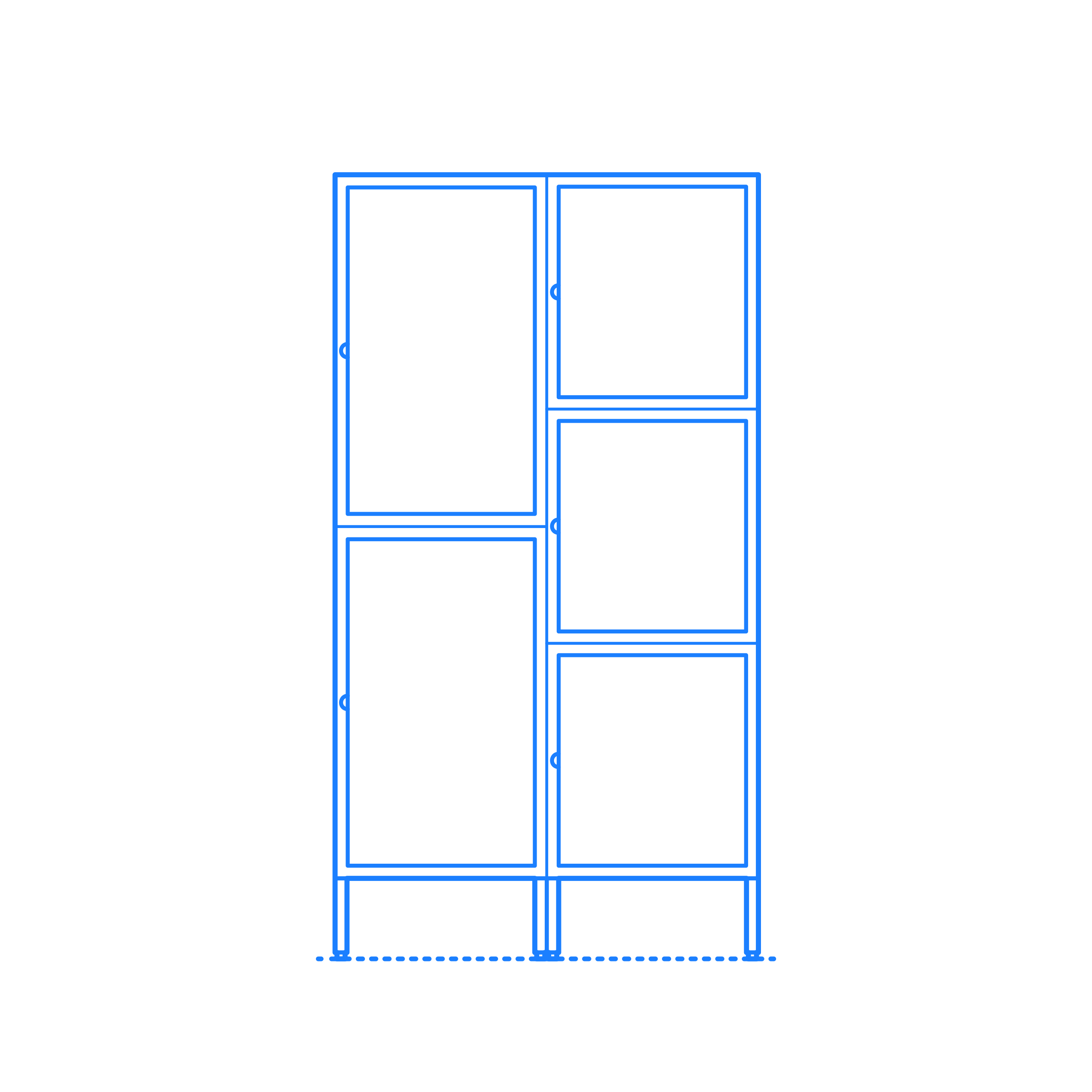 Furniture Storage Cabinets Ikea Hallan Storage Combination Tall 2 Wide Mix Svg Line Art Free Vectors